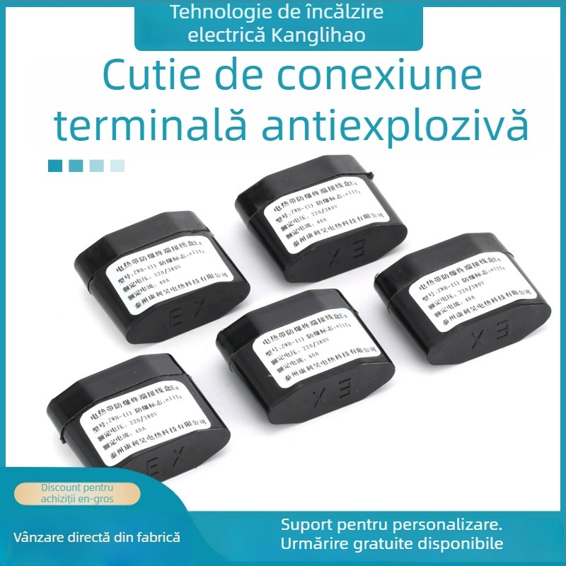 Cutie terminală finală de conectare, etanșă la apă și rezistentă la explozii (Brand: Kanglihao; Model: ZJH-(1); Aplicație: medii tropicale)