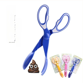 Scooper pentru fecalele câinilor – dispozitiv portabil din plastic, cutie cu 200 buc., Brand Dog Overlord