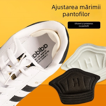 Hebson pată pentru calcâi antiuzură – pernă antiderapantă pentru calcai; compatibilă cu adidași, pantofi din piele, cizme, pantofi casual și de lucru; pentru toate anotimpurile