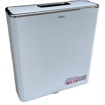 Rezervor de spălare ultraușor pentru toaletă de tip crouch, PP, acționare prin apăsare manuală, drenaj la sol, 3–8 L, distanță minimă la puț 30, stil modern minimalist, marcă Essence Antelope