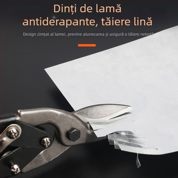 Xinton Foarfecă Industrială Multifuncțională pentru Metale – Lamă din oțel inoxidabil, pentru plăci de aluminiu și structuri din oțel ușor