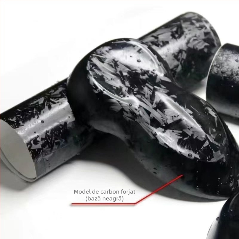 Folie auto cu textură mată din fibră de carbon pentru plafon, oglinzi și caroserie - autoadezivă • Material: Alt • Model: Vezi detalii • Montaj: Lipire • Tip: Alt