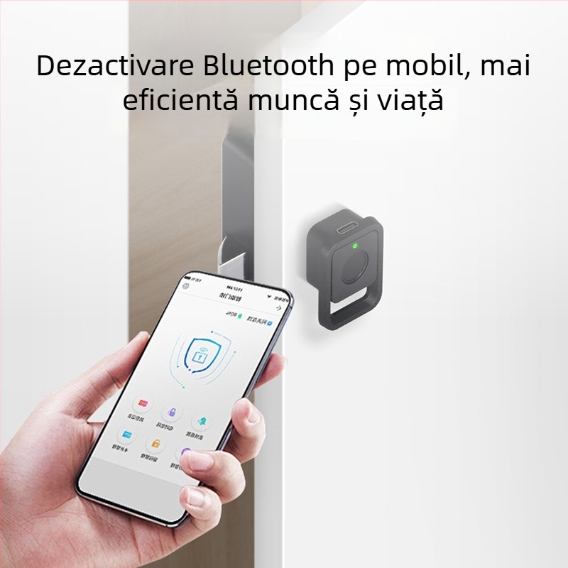 Blocare inteligentă pentru sertare cu amprentă pentru dulapuri – fără găuri, blocare cu parolă, design modern și simplu WT aliaj 2022-07