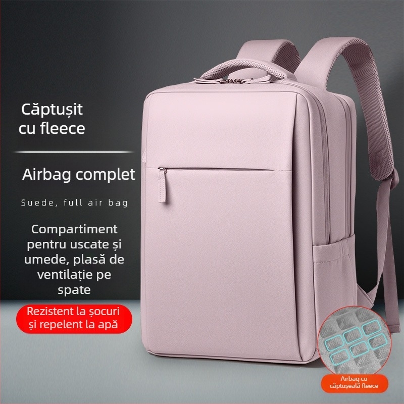 Rucsac unisex pentru călătorii și afaceri, compartiment pentru laptop, capacitate 20–35 L, material Oxford, separare uscat/umed