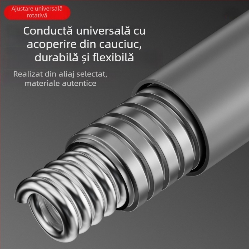 Suport pentru duș cu montaj pe bază adezivă, din oțel inox, fără găuri, stil Nou Chinezesc