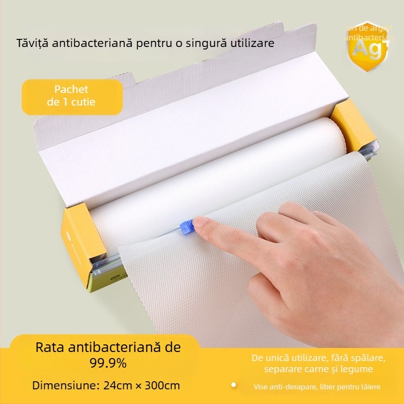 Covor de tăiere de unică folosință din plastic Ju Meow – anti-alunecare, antibacterian; uz casnic și portabil; origine Guangdong; lansare vară 2021