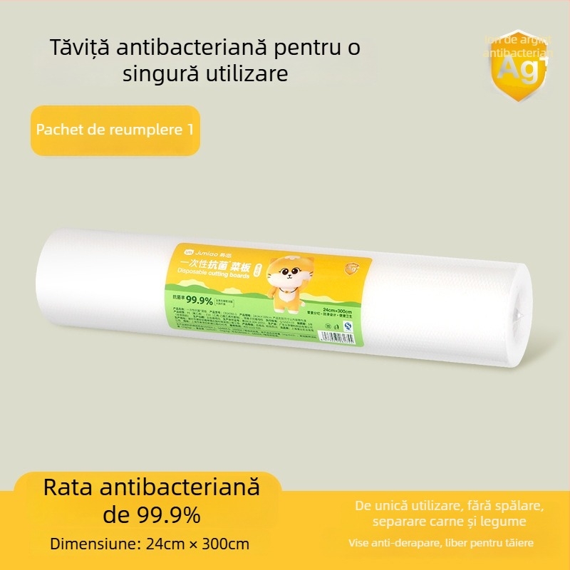 Covor de tăiere de unică folosință din plastic Ju Meow – anti-alunecare, antibacterian; uz casnic și portabil; origine Guangdong; lansare vară 2021