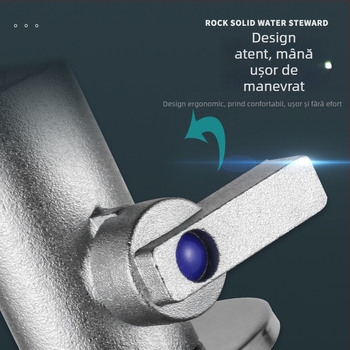 Ventil unghiular din alamă pentru WC cu filtru, montaj manual, presiune normală, pentru toaletă, 197 g