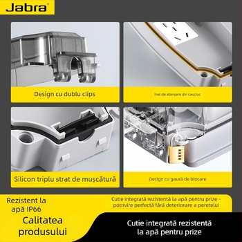 Priză întrerupătoare impermeabil exterior, 16A, montaj pe perete, 3C certificată, tensiune 50–440V