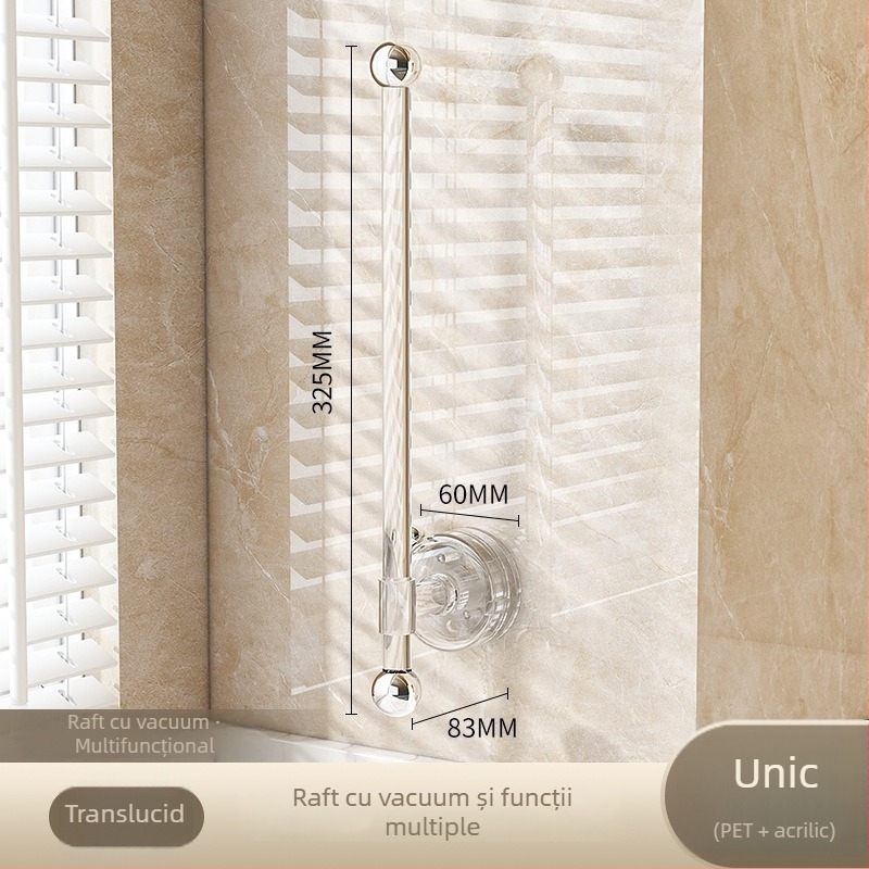 Raft de bucătărie cu ventuze pentru șervețele și role, montat pe perete, fără găuri (Material: Plastic; Brand: Matsumoto; Etichetă privată licențiată: Da; Stil: Light Luxury; Ambalare: 35 buc.)