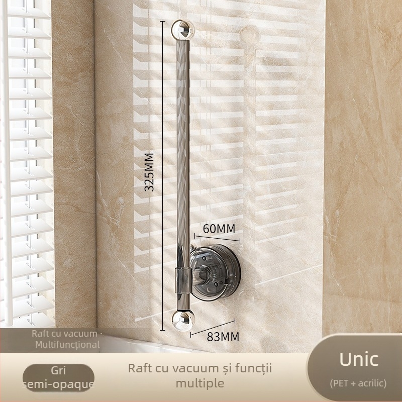 Raft de bucătărie cu ventuze pentru șervețele și role, montat pe perete, fără găuri (Material: Plastic; Brand: Matsumoto; Etichetă privată licențiată: Da; Stil: Light Luxury; Ambalare: 35 buc.)
