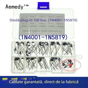 Aemedy kit de diode de redresare inline cu 1N4001 și IN5819 pentru electrocasnice