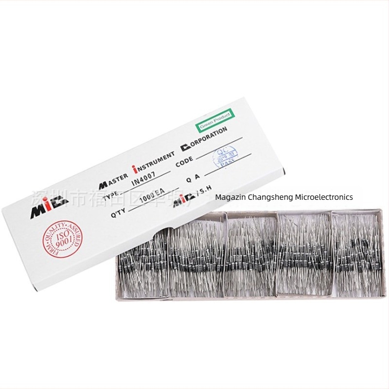 Diodă rectificatoare XKETE DO-41, familie multi-model (1N4001/4004/4007, 1N4937, 1N5817/5819) pentru aplicații digitale 3C