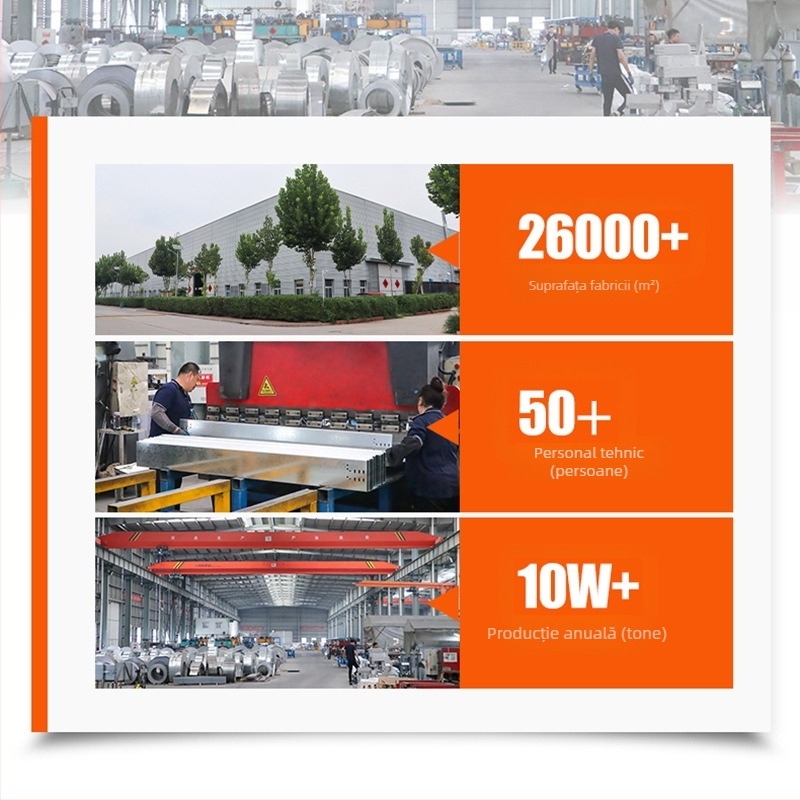 Grilaj pentru cabluri tip palet, oțel galvanizat, personalizabil, pentru proiecte de construcții industriale