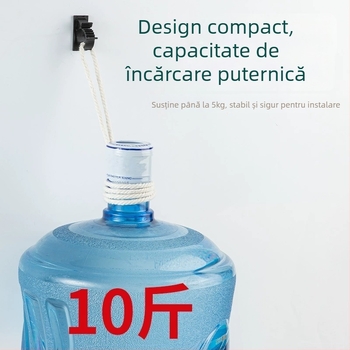 Clip autoadeziv pentru țevi și drenaj — Fixare fără găuri, Model: Fixed pipe clamp, Cod produs: Gdgka-1, Material: PVC, Execuție: Regular Fit, Marcă: Neck strength