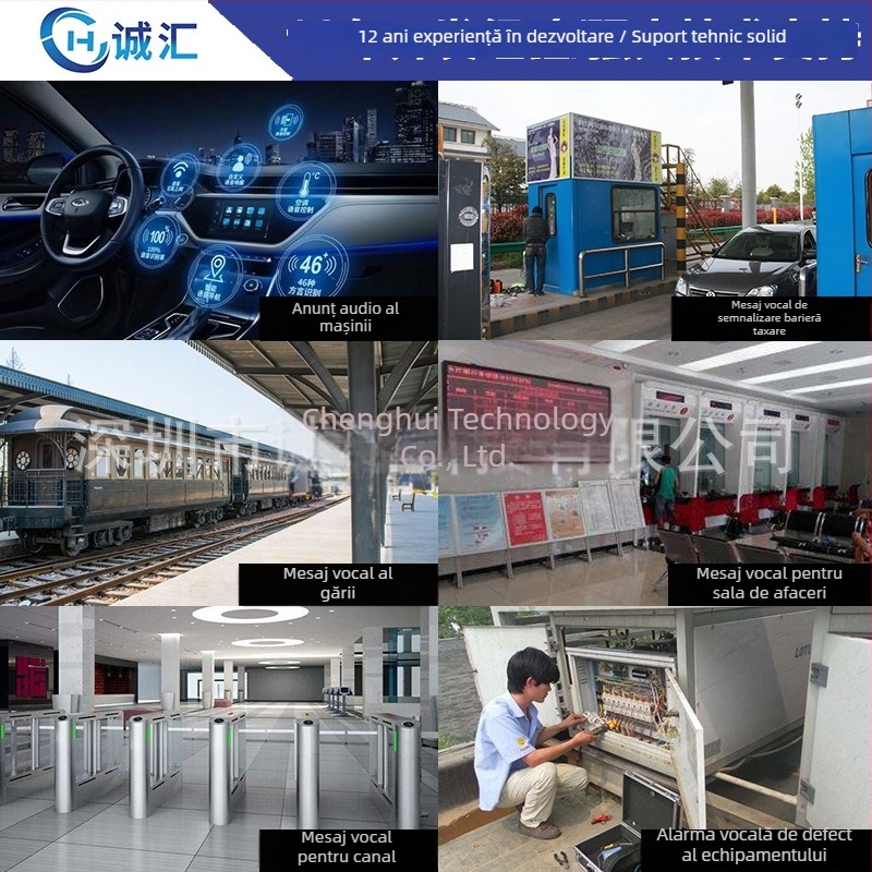 Modul vocal cu placă de redare MP3, model JRF940, pentru controlul accesului