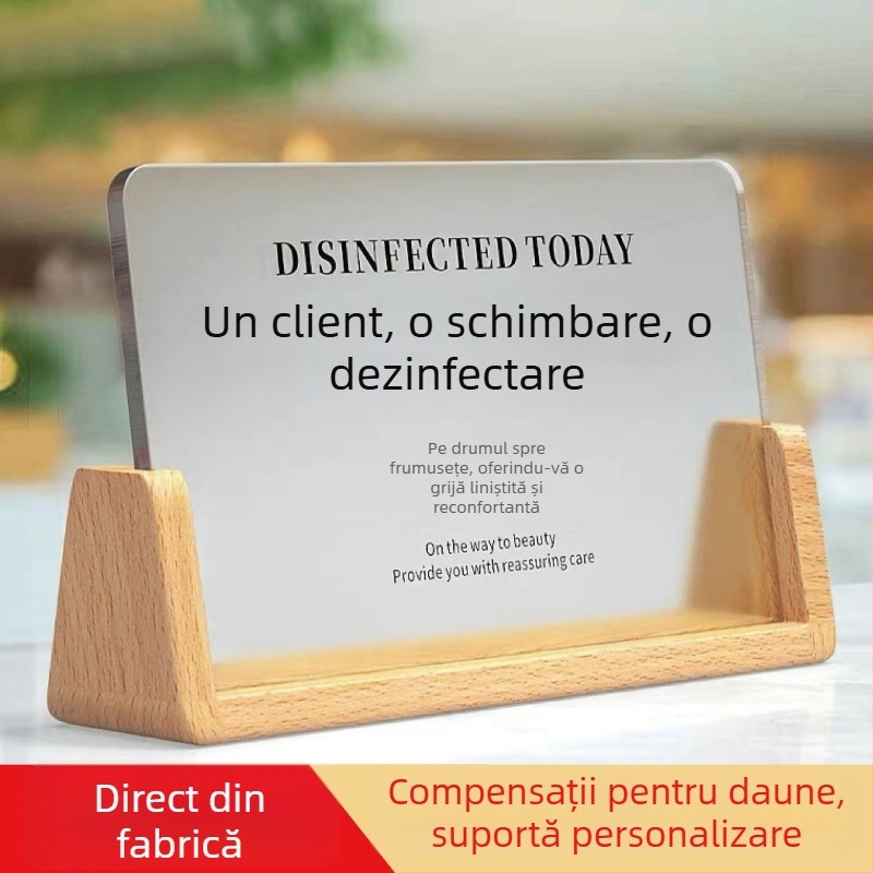 Semn din acrilic pentru camera de hotel, imprimare UV, placuță de nume personalizabilă, origine Nanjing Jiangsu