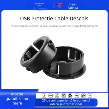 Cleme de protecție cabluri, tip deschis, din plastic nylon, pentru cutiile de distribuție