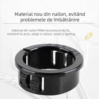 Cleme de protecție cabluri, tip deschis, din plastic nylon, pentru cutiile de distribuție