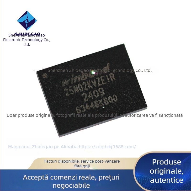 Cip memorie flash SPI, W25N02KVZEIR, ambalaj WSON-8, 2GB