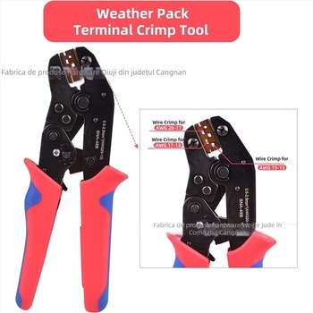 Weijie set terminale cablare 1 poli pentru electronice auto, 450 bucăți