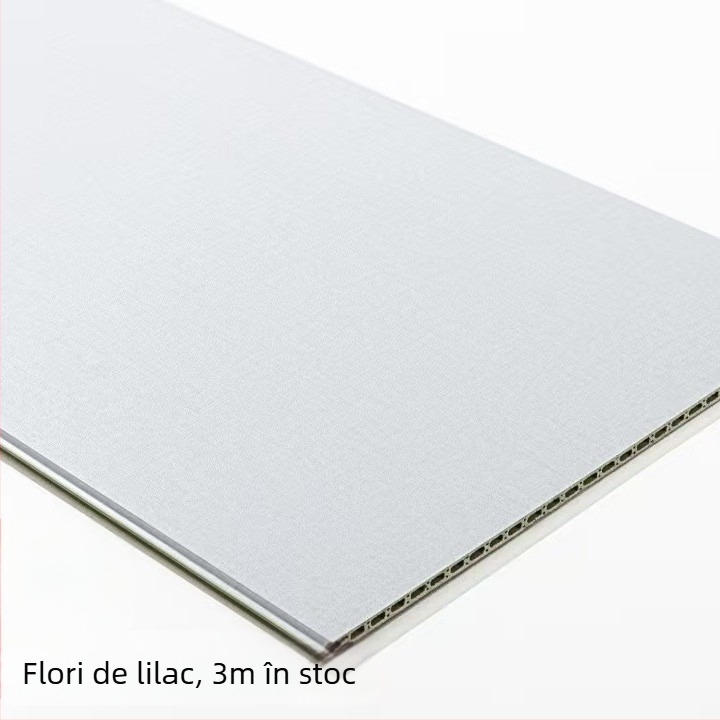 Panou integrat pentru pereți și plafoane din fibre de bambus - fără suduri, stil modern și simplu; Material: fibre de bambus; Izolație fonică: Medie; Conductivitate termică: Medie