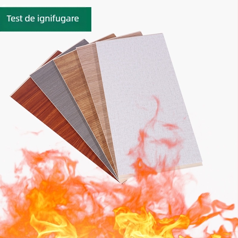 Panou integrat pentru pereți și plafoane din fibre de bambus - fără suduri, stil modern și simplu; Material: fibre de bambus; Izolație fonică: Medie; Conductivitate termică: Medie