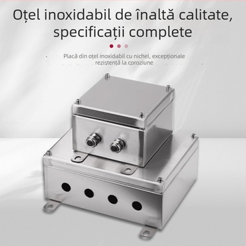 304 cutie terminal din oțel inoxidabil pentru exterior, cutie de distribuție impermeabilă, 1 mm grosime placă, certificat CCC
