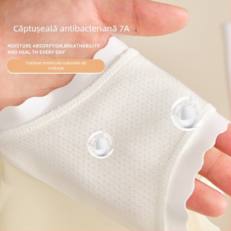 Chiloți pentru fete din amestec de bumbac, Clasa A, 47,5% bumbac, pentru copii peste 8 ani (peste 140 cm), Colecția de iarnă 2024