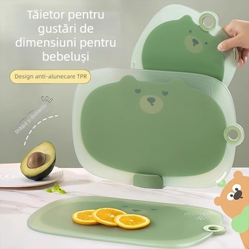 Tocător de bucătărie - antiderapant, rezistent la mucegai, din plastic, uz casnic