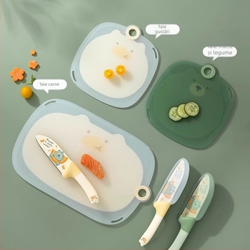 Tocător de bucătărie - antiderapant, rezistent la mucegai, din plastic, uz casnic