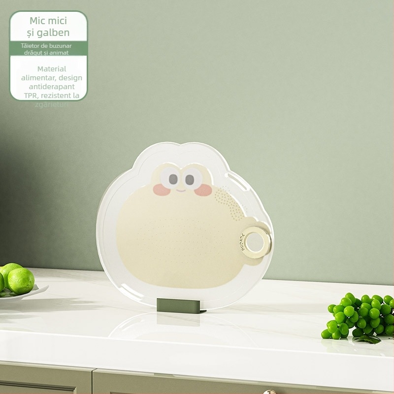 Tocător de bucătărie - antiderapant, rezistent la mucegai, din plastic, uz casnic