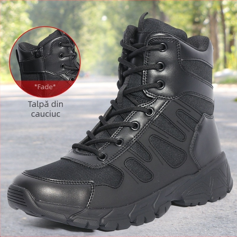 Ghete tactice ultraușoare pentru exterior, unisex adulți, material impermeabil, potrivite pentru alergare, provocări extreme, drumeții și camping