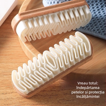 Perie pentru încălțăminte – îngrijire, decontaminare și curățare rezistentă la uzură; brand Friendly; stil: modern minimalist