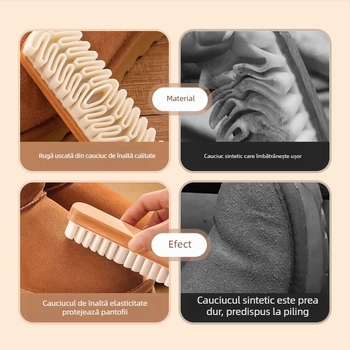Perie pentru încălțăminte – îngrijire, decontaminare și curățare rezistentă la uzură; brand Friendly; stil: modern minimalist