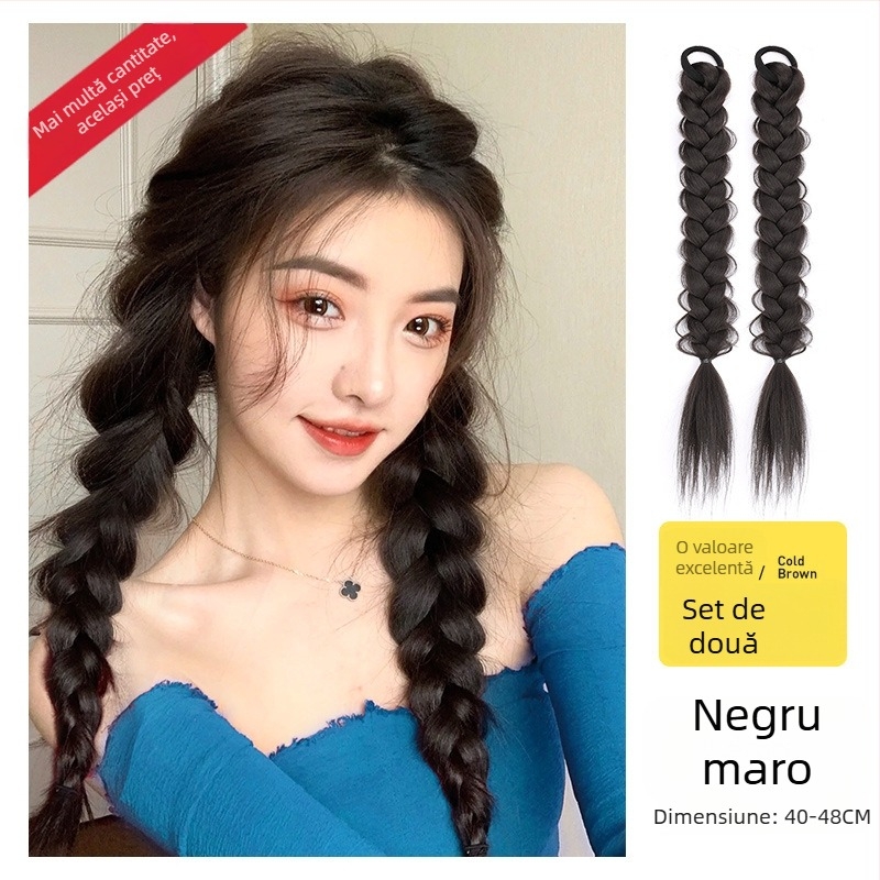 Perucă cu coadă de cal, din fibre rezistente la temperaturi înalte, marca Kenny Wig, pentru femei, nu este potrivită pentru vopsire cu vopsea fierbinte