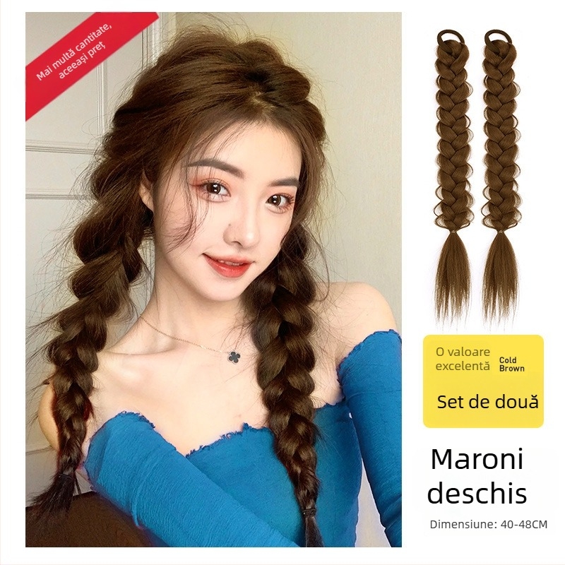 Perucă cu coadă de cal, din fibre rezistente la temperaturi înalte, marca Kenny Wig, pentru femei, nu este potrivită pentru vopsire cu vopsea fierbinte