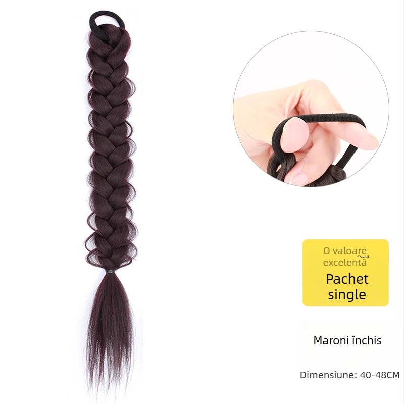 Perucă cu coadă de cal, din fibre rezistente la temperaturi înalte, marca Kenny Wig, pentru femei, nu este potrivită pentru vopsire cu vopsea fierbinte