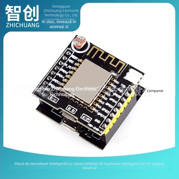 Placă de dezvoltare ESP8266 cu modul ESP12F și suport cloud — alimentare 6.3–50V