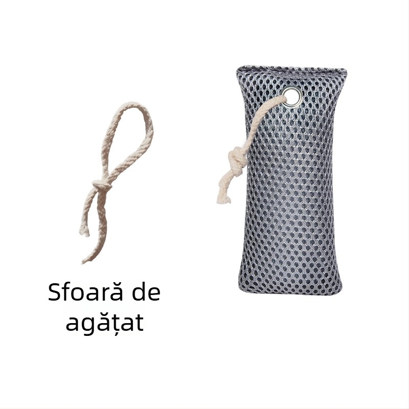 Geantă cu cărbune de bambus pentru eliminarea formaldehidelor, pentru dulapuri și camere, 75 g, aromă de cărbune de bambus