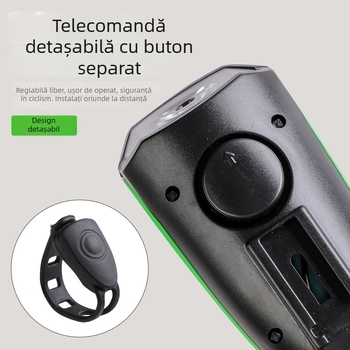 Lumină frontală pentru bicicletă cu corn electric pentru plimbări nocturne — Hissuke, procesare personalizabilă, etichetă privată disponibilă