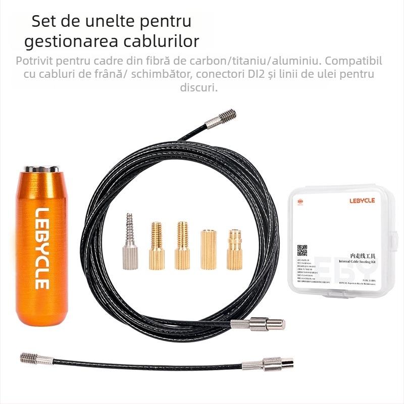 Unealtă de cablaj intern pentru bicicletă — aliaj de aluminiu, personalizabil, brand Lebycle