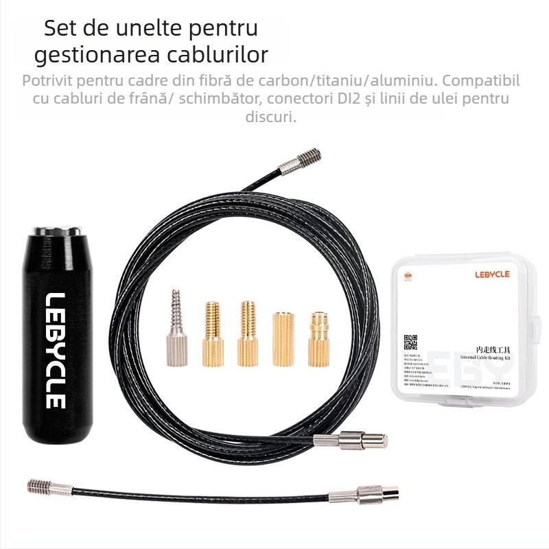 Unealtă de cablaj intern pentru bicicletă — aliaj de aluminiu, personalizabil, brand Lebycle