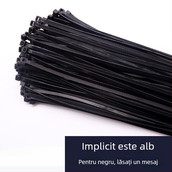 Legătură pentru cabluri din nylon, auto-blocantă, CHCC, PA66, grosime 1,1 mm, origine Zhejiang