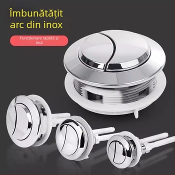 Buton rezervor WC pentru spălare - întrerupător universal, rotund, buton îngroșat, accesoriu; Material: Alt; Certificare CE; Brand: Alt; Montaj: Nu