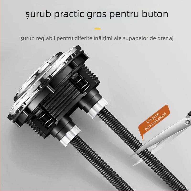 Buton rezervor WC pentru spălare - întrerupător universal, rotund, buton îngroșat, accesoriu; Material: Alt; Certificare CE; Brand: Alt; Montaj: Nu