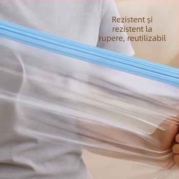 Sac de vid pentru călătorii cu rulare manuală, cu pompă, PET+PE, 180 bucăți în cutie, lansat în 2022