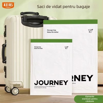 Sac de depozitare pentru călătorii cu compresie – tip rolă, material PA+PE, model Journey