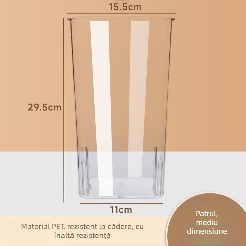 Casetă de depozitare, transparentă, cu capacitate mare, organizator de bucătărie pentru ceapă, usturoi și ghimbir