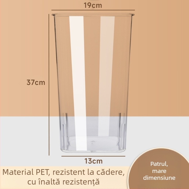 Casetă de depozitare, transparentă, cu capacitate mare, organizator de bucătărie pentru ceapă, usturoi și ghimbir